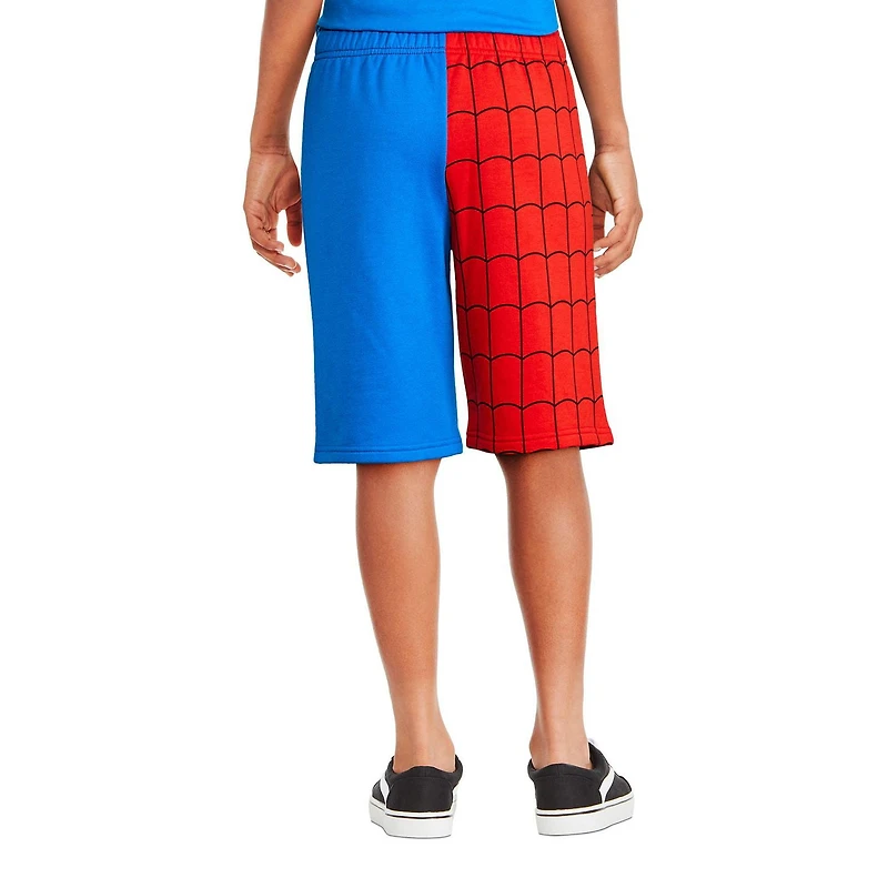 Marvel Boys' Spider-Man Fleece Short