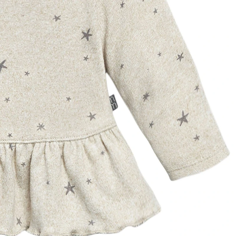 Modern Moments by Gerber - 2 piece Peplum Top + Pants Hacci Set