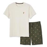 George Men's Pajama 2-Piece Set