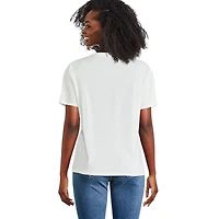 T-shirt à manches courtes Snoopy Peanuts pour femmes Tailles TP–TG