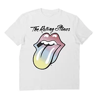 Rolling Stones T-shirt manche courte à col rond pour femmes