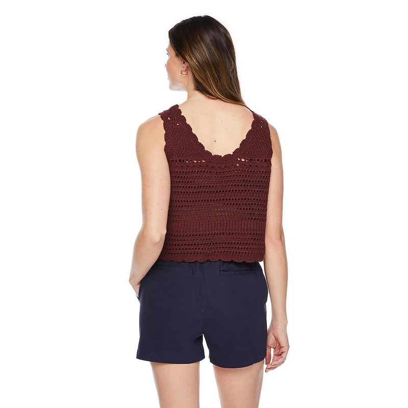 Débardeur crocheté George pour femmes