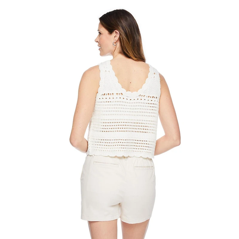 Débardeur crocheté George pour femmes
