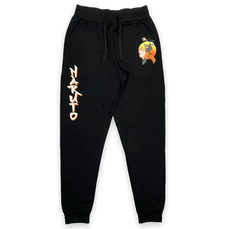 Naruto Pantalon joggeur pour hommes avec cordon à la taille