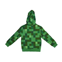 Sweat à capuche Minecraft Creeper Forever pour garçon