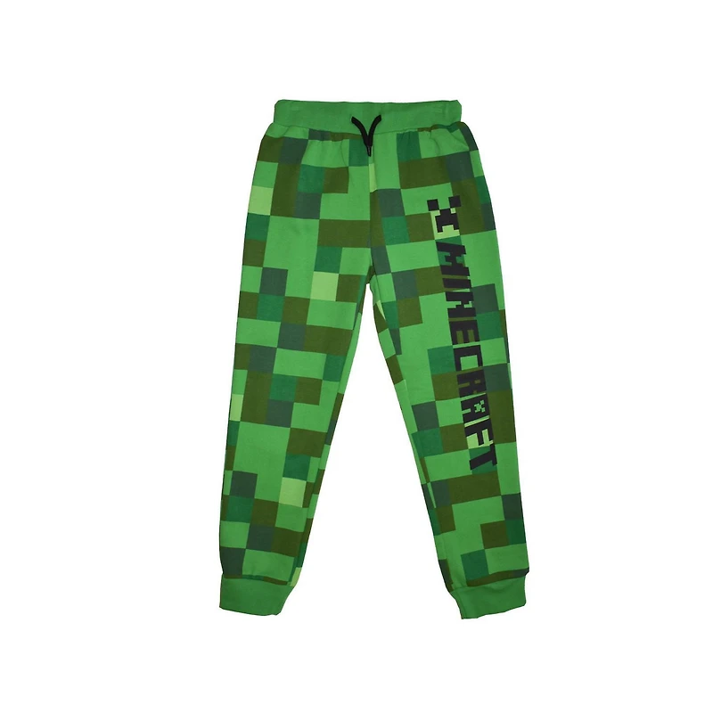Boys Minecraft Creeper Now Joggers