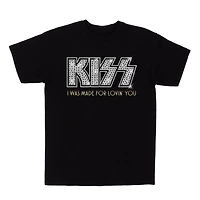 KISS Ladies crew neck T-shirt with short sleeves