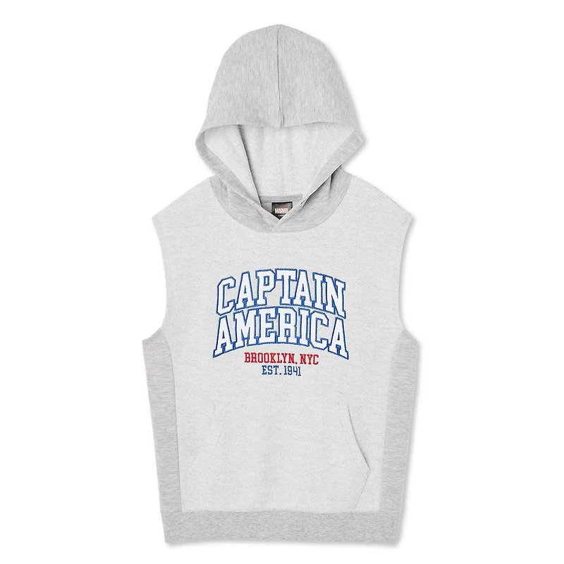 T-shirt en molleton Captain America Marvel pour garçons