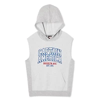 T-shirt en molleton Captain America Marvel pour garçons