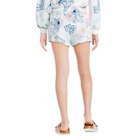Short en tissu éponge bouclé Stitch Disney pour filles Tailles TP–TG