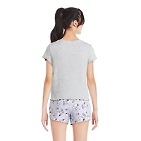 Peanuts Girls' Snoopy Rib Tee
