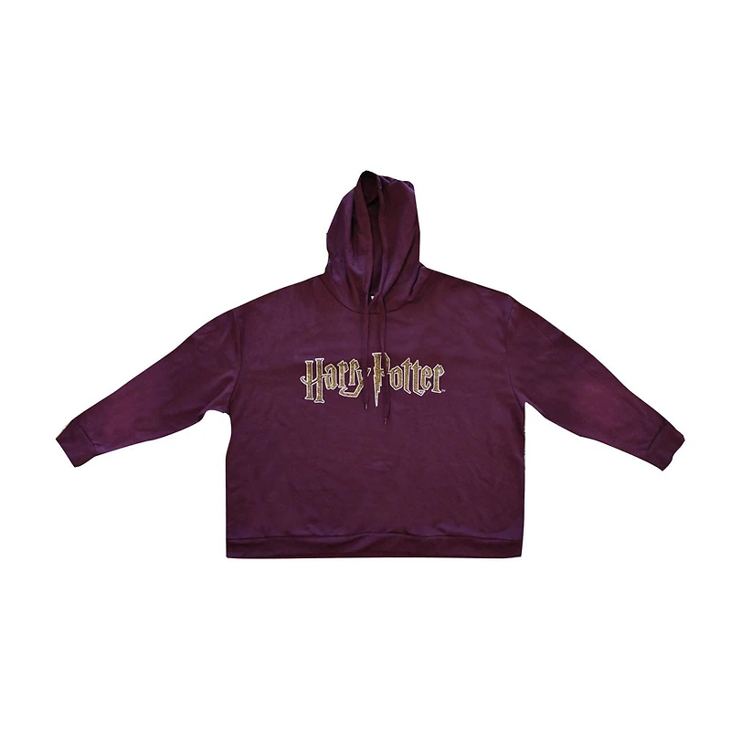 Pull bordeaux Harry Potter pour femme