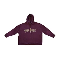 Pull bordeaux Harry Potter pour femme