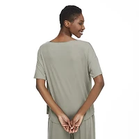 T-shirt de pyjama avec pochette George pour femmes