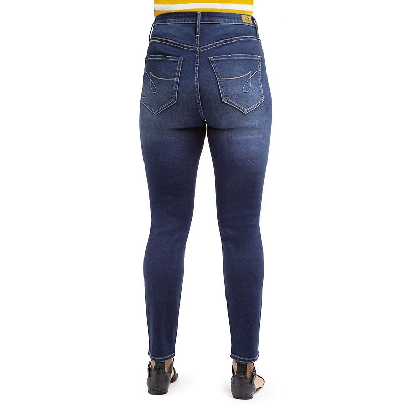 Jordache Women's High Rise Curvy Skinny