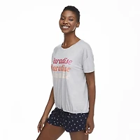 Pyjama 2 pièces en tissu yummy George pour femmes