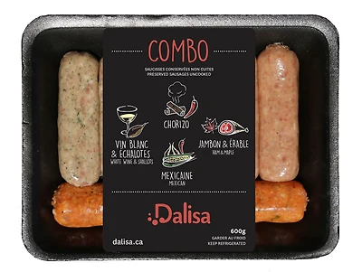 Dalisa Combo 4 saveurs Découverte 600g