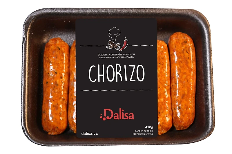 Dalisa Saucisses de porc Chorizo