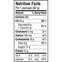 Munchies Mélange du randonneur et chocolat Noix 62GM