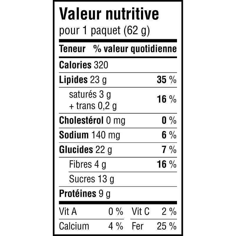 Munchies Nuts & Fruits Trail Mix, 62GM