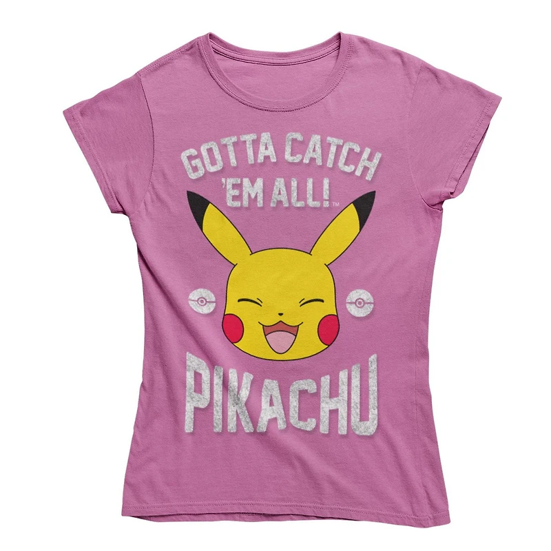 Pokemon Girl's Short Sleeve T-Shirt