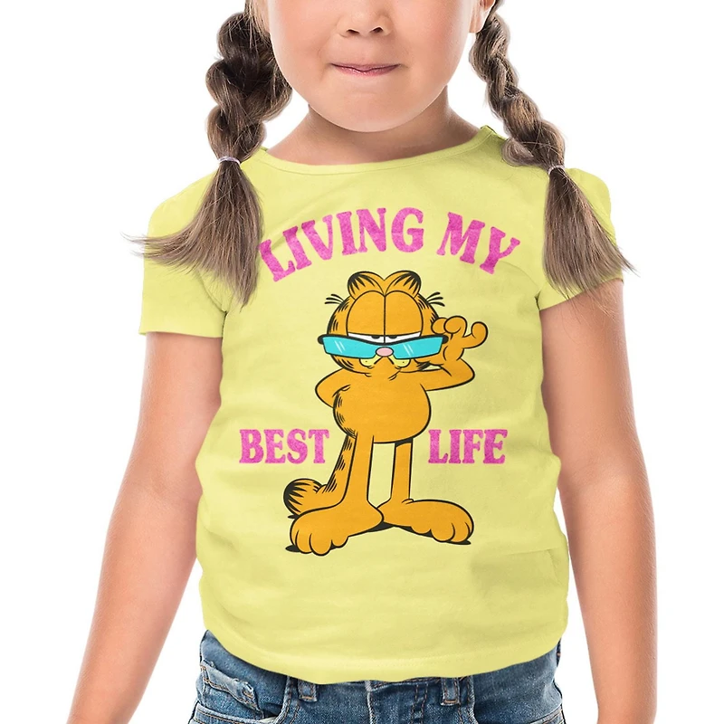 Garfield Girl's Short Sleeve T-Shirt