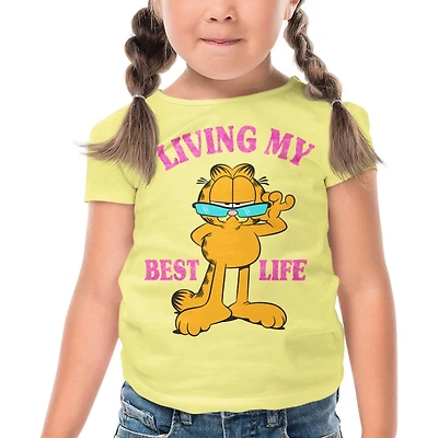 Garfield Girl's Short Sleeve T-Shirt