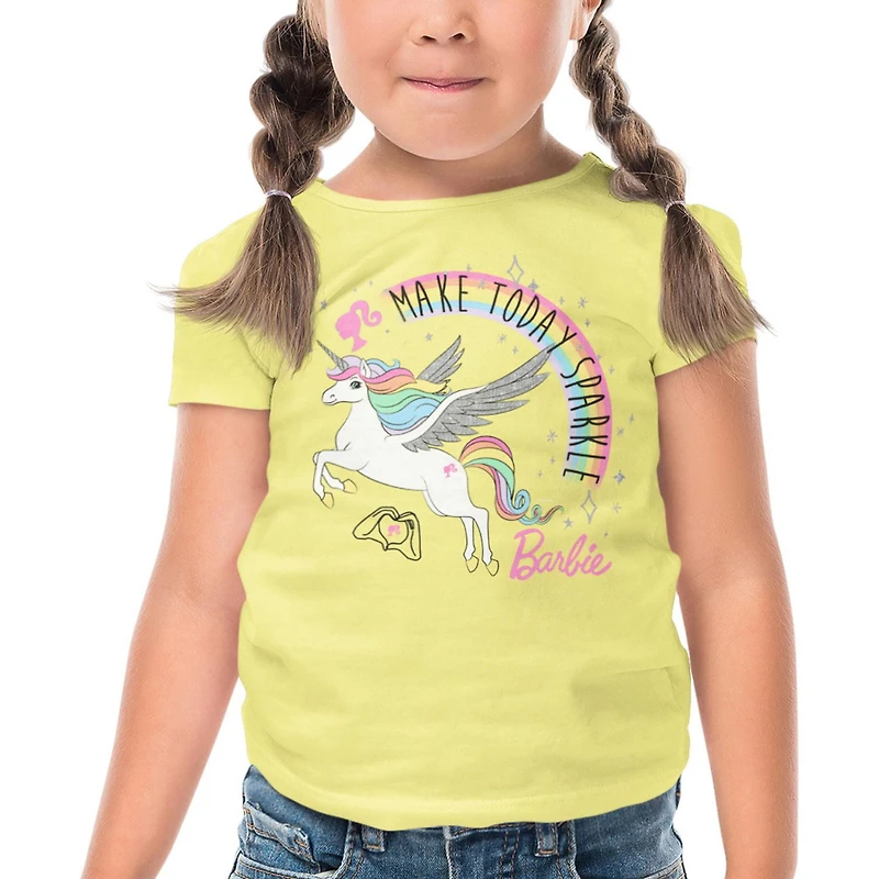 Barbie Girl's Short Sleeve T-Shirt