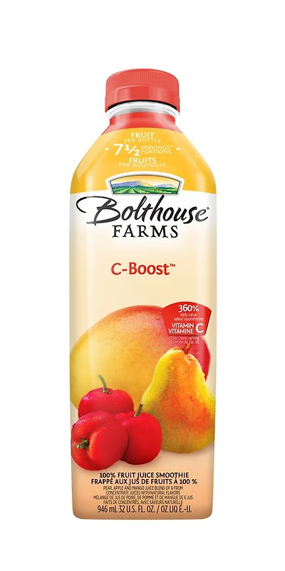 Bolthouse Farms C-Boost Fruit Juice Smoothie, 946 mL