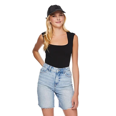 Combinaison à mancherons sans coutures No Boundaries pour femmes Tailles TP–TTG