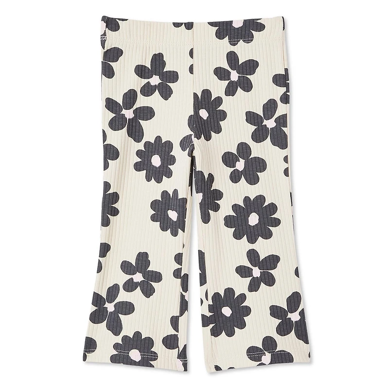 Legging évasé en tricot côtelé George pour bébés filles Tailles 0-24 mois