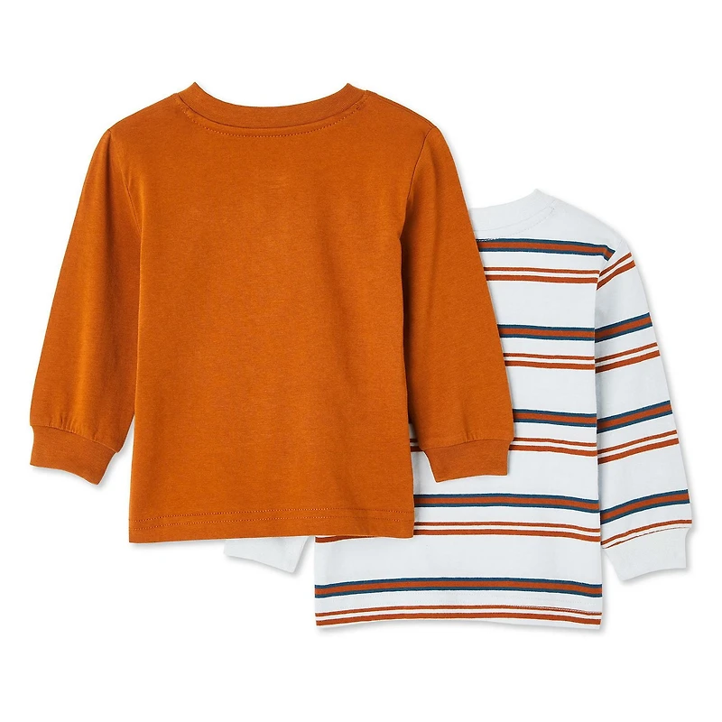 George Baby Boys' Henley Tee 2-Pack