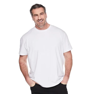 T-shirt extensible à encolure ras du cou George Plus pour hommes