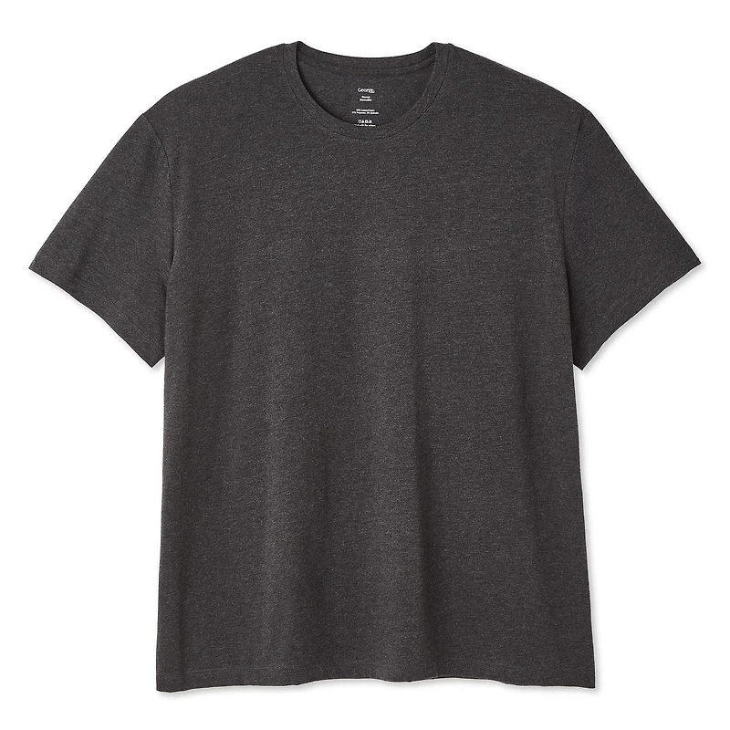 George Big Men's Stretch Crew Neckline Tee