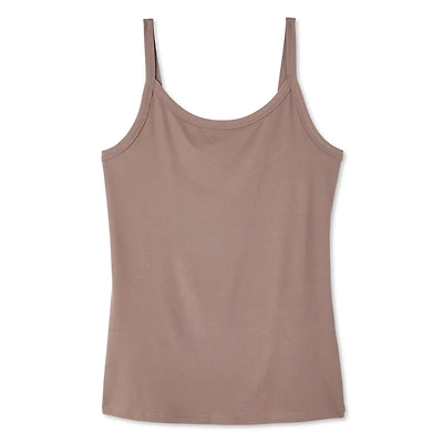 George Women's Plus Rib Tank, Sizes 1X-4X