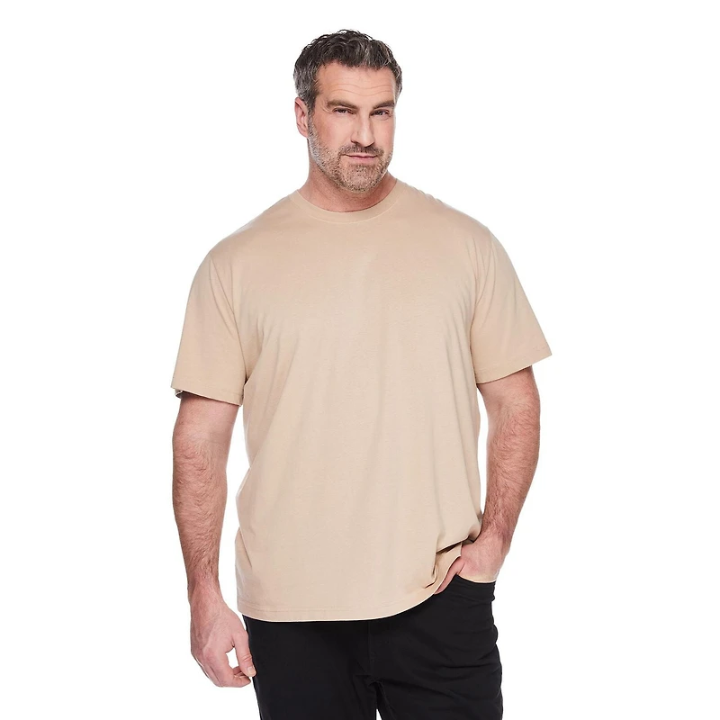 T-shirt de base George Plus pour hommes Tailles 3XL-5XL