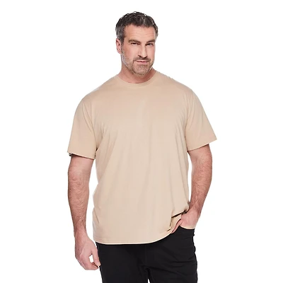 T-shirt de base George Plus pour hommes Tailles 3XL-5XL