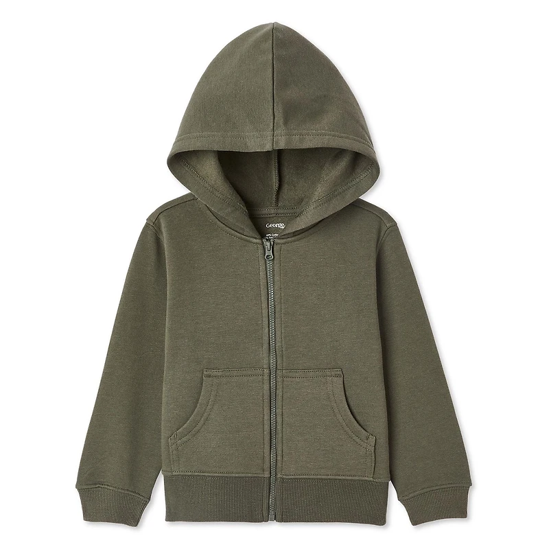 Haut à capuchon en molleton George collection non genrée pour tout-petits Tailles 2T-5T