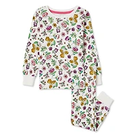 George Toddler Girls' Pajama 2-Piece Set, Sizes 2T-5T