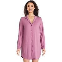 Chemise de nuit côtelée George pour femmes Tailles TP–TTG