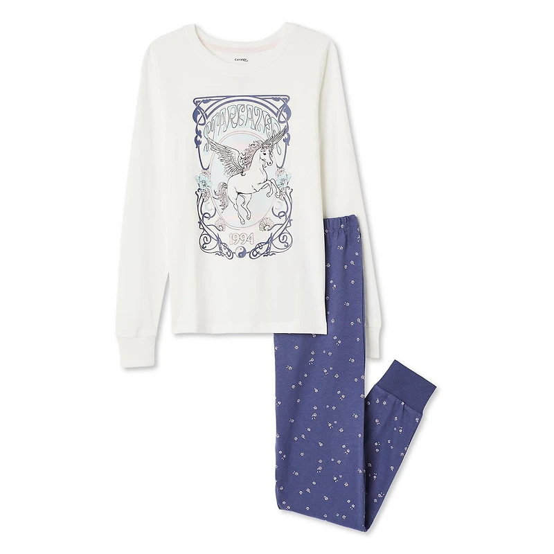 George Girls' Pajama 2-Piece Set