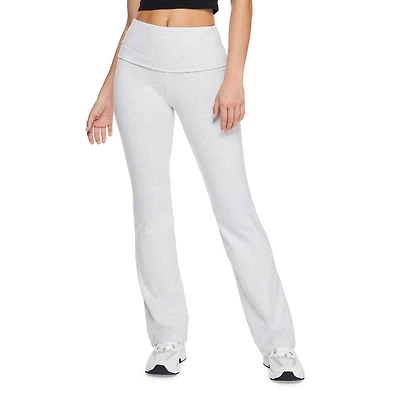 No Boundaries Women's Fold-Over Waistband Flare Pant, Sizes XS-XXL