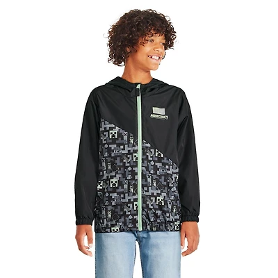 Minecraft Boys' Windbreaker