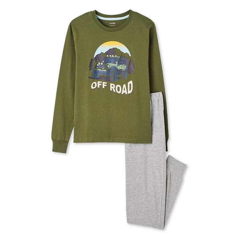 Pyjama 2 pièces George pour garçons Tailles TP–TG