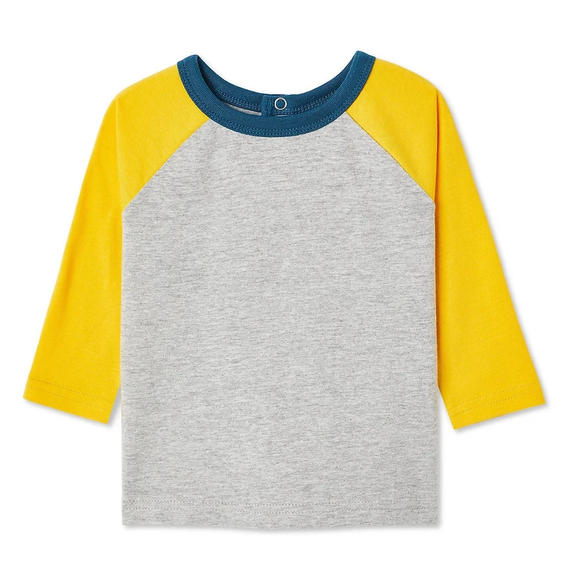 George Baby Boys' Colour Block Raglan Tee