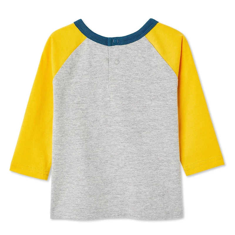 George Baby Boys' Colour Block Raglan Tee