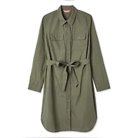 Robe-chemise tissée Iyla pour femmes