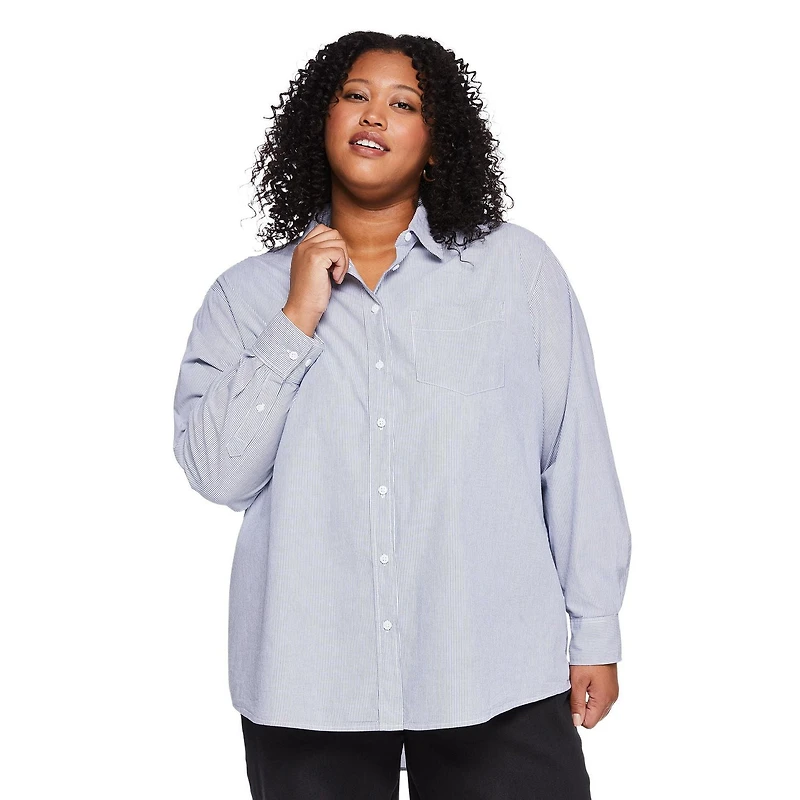 Chemise surdimensionnée George Plus pour femmes Tailles 1X-4X