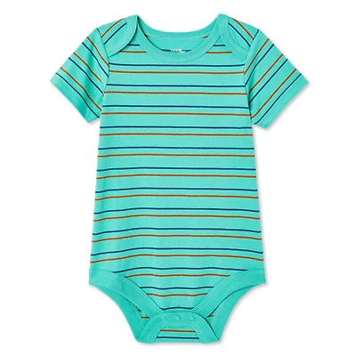 Cache-couche à manches courtes George pour bébés garçons Tailles 0-24 mois