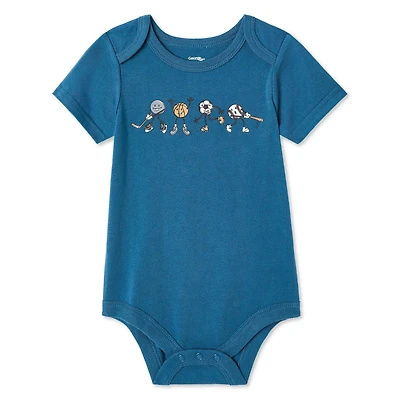 George Baby Boys' Graphic Bodysuit, Sizes 0-24 months
